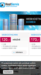 Mobile Screenshot of hostservis.cz